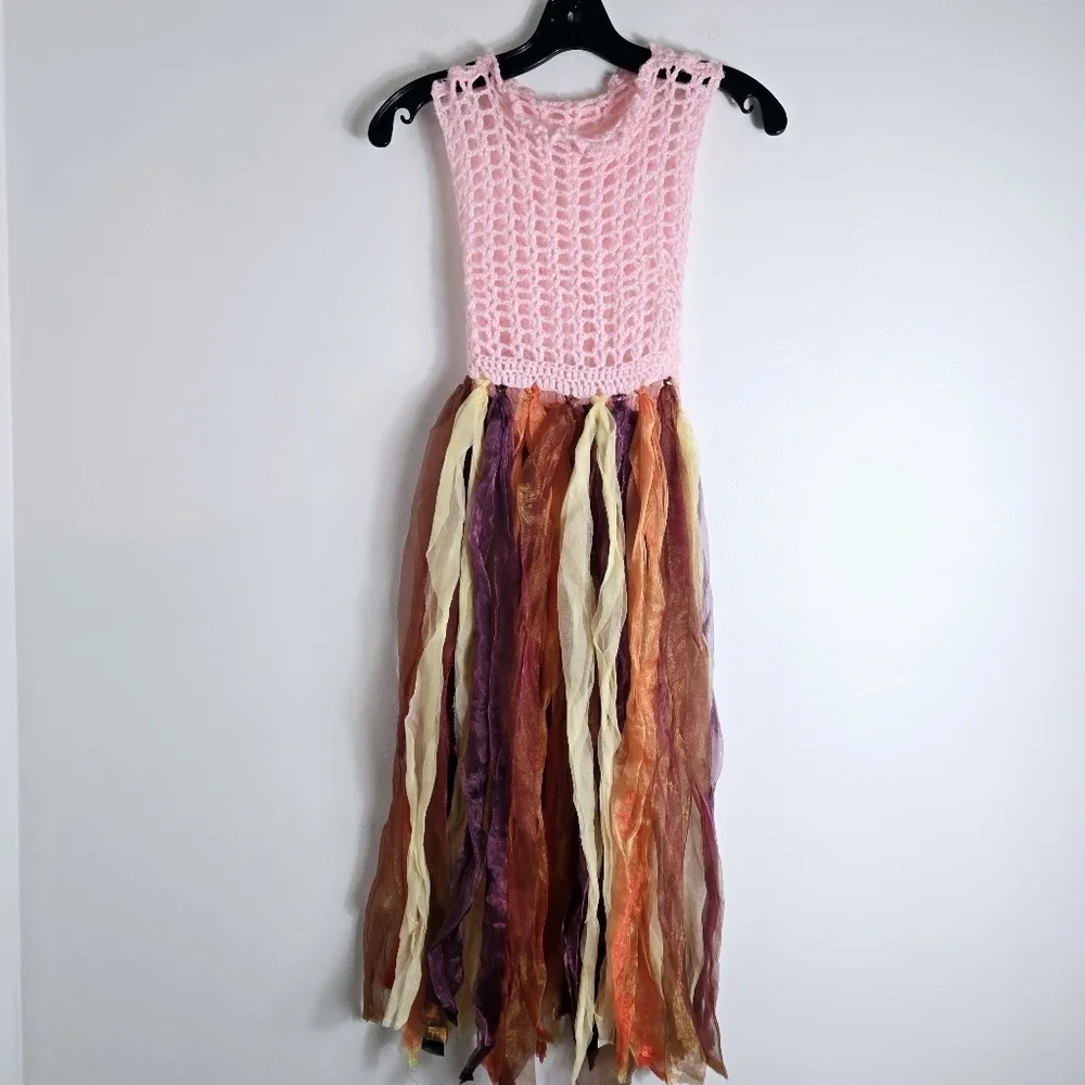 Handmade dress up top / dress for girls 6-8 years